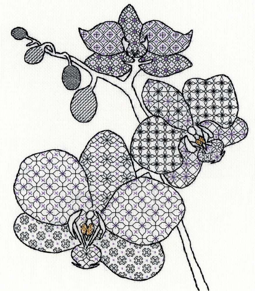 Bothy Threads, Orchid (Орхидея), 27х33 см