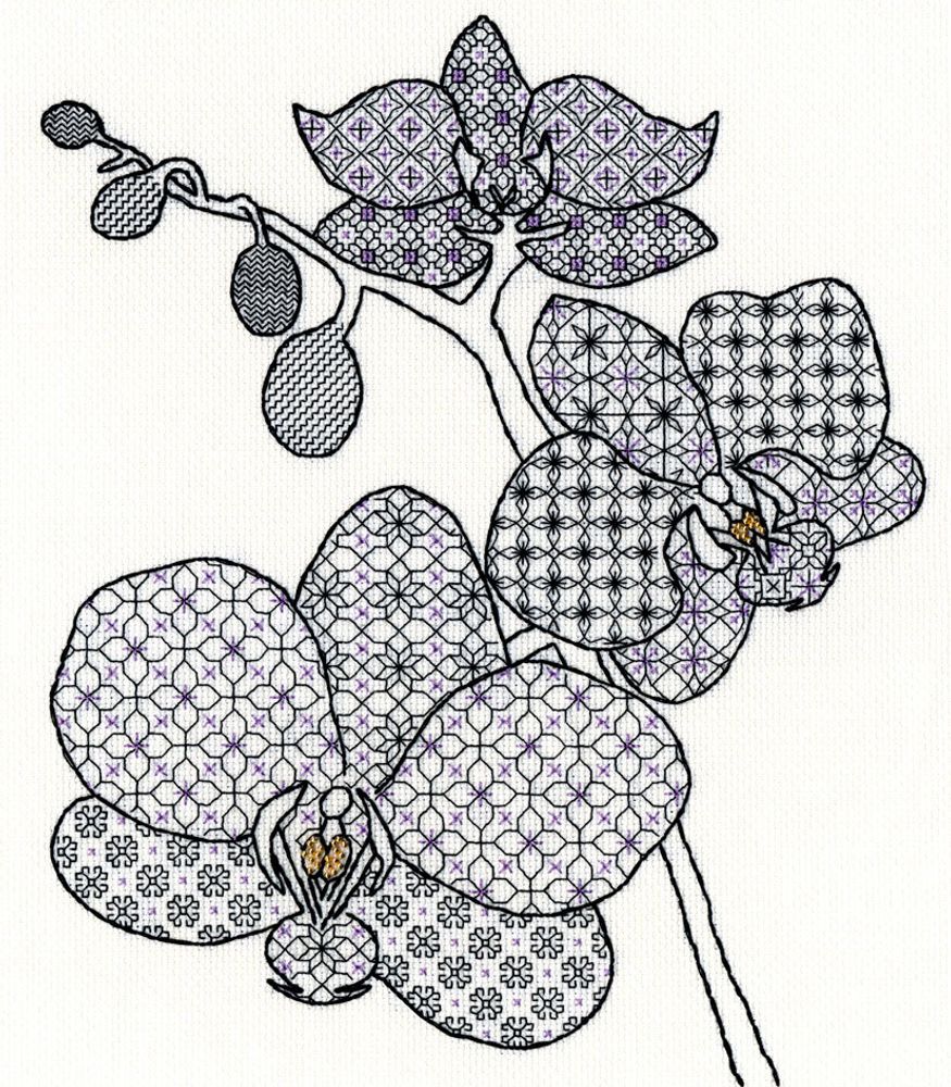 Bothy Threads, Orchid (Орхидея), 27х33 см /TOS/