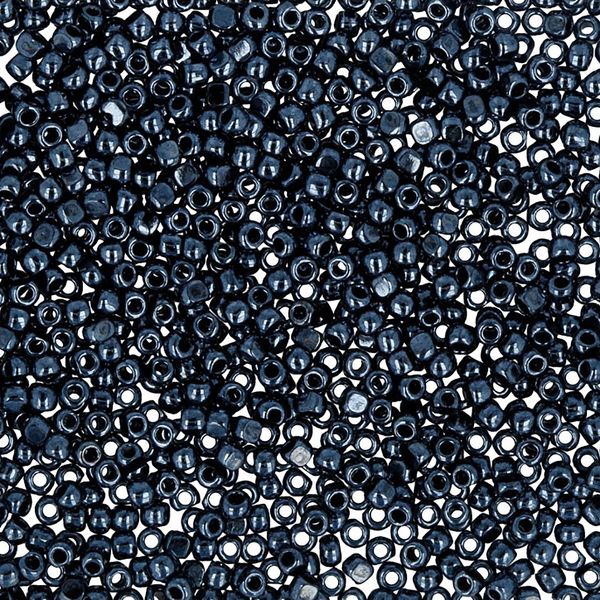 Бисер Toho 15/0 Charlotte 1 (1.7 мм), 25 г (5х5 г), 0081 т.серый