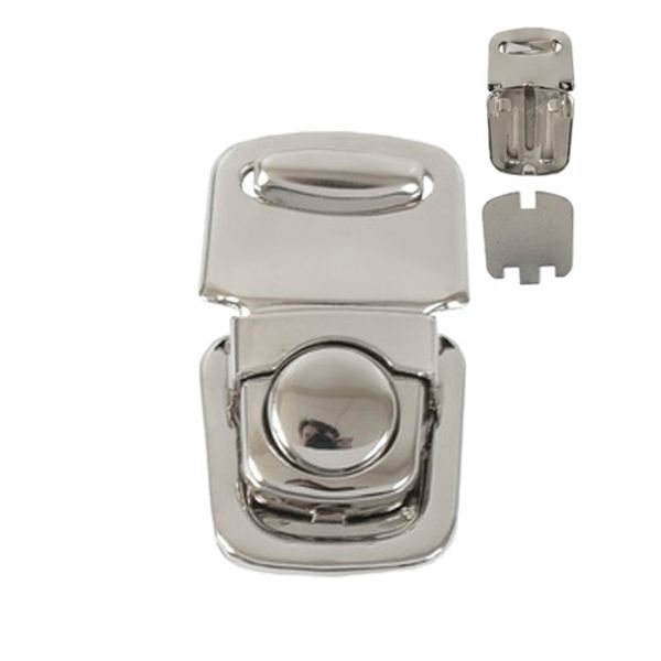 Застежка 27х45мм (никель), 6 шт