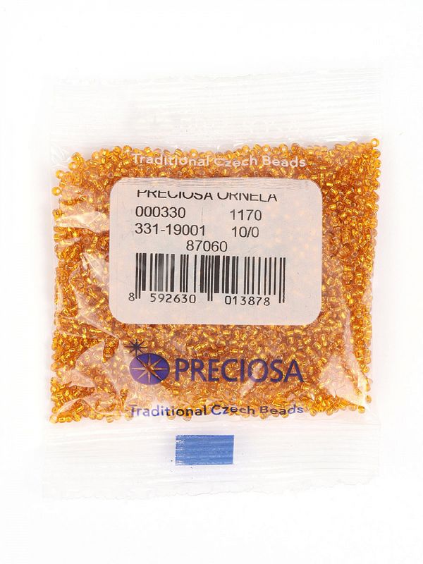 Бисер Preciosa 10/0 (2.3 мм), 50 г, TSL цв. 87060/331-19001