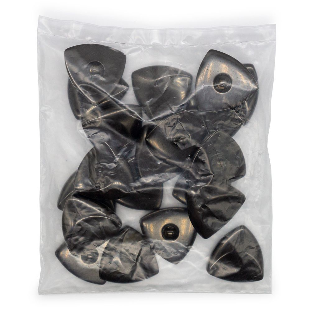 Пуговицы на ножке (3.01-023-44) (коричневый), 20 шт