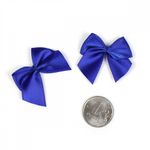 Бантики пришивные 15 мм, MJRF072 синий василек F223, уп.100 шт