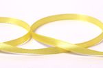 Лента атласная 1-сторонняя 6.0 мм / 33±2 метра, 117 бл.желтый, Gamma
