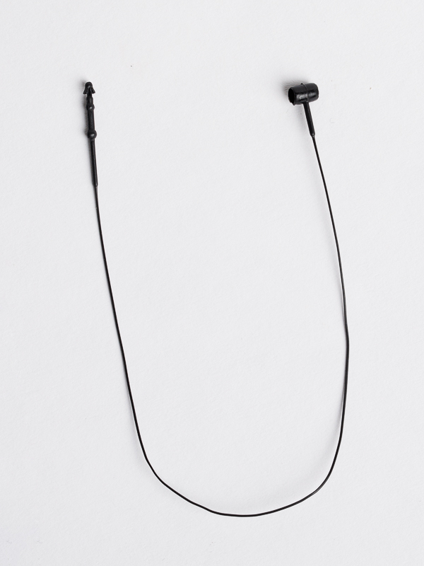 Биркодержатель-петля 18.5 см, 6922-2162 черный, пластик, 5000 шт, Брючникофф