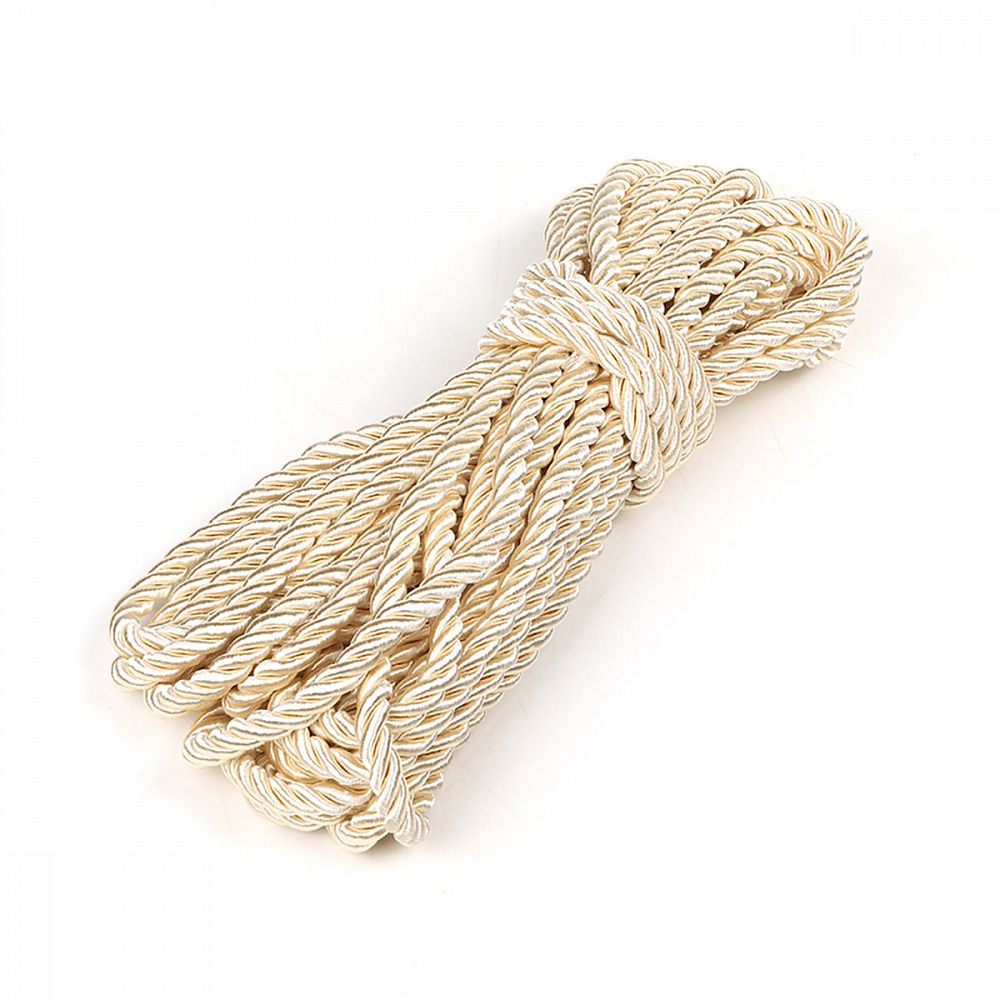 Шнур витой ⌀10.0 мм / 10 метров, бежевый