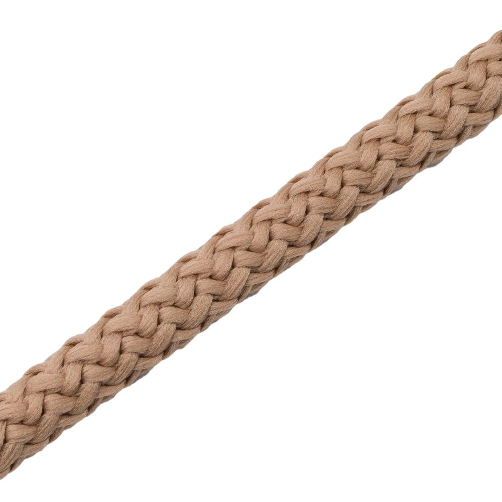 Шнур отделочный ⌀7.0 мм / 100м (хлопок 21%, полиэстер 79%) (бежевый), Р5286