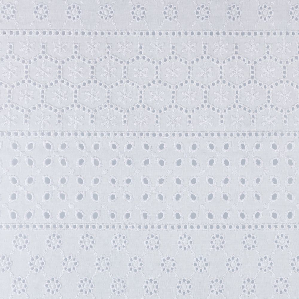 Ткань шитьё (прошва) 150х135 см, белый, Gamma YFAS-981