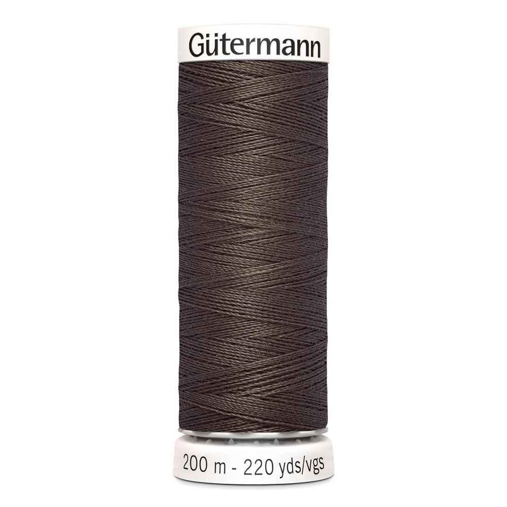 Нитки универсальные Gutermann Sew-all 100 (200 метров), 5 кат. | 480 орехово-коричневый