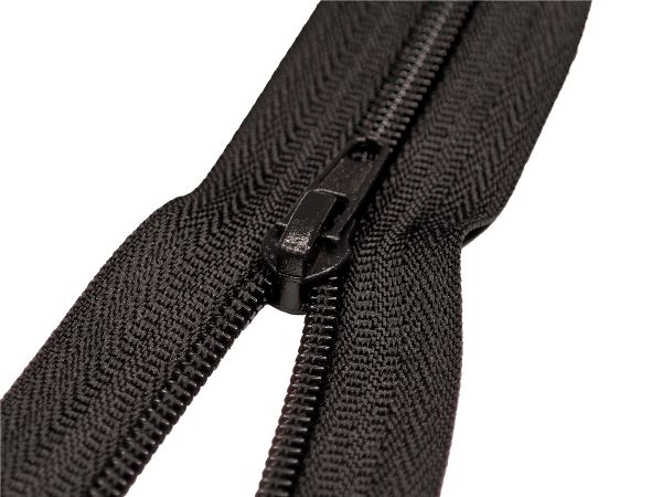 Молния спираль (витая) (цв.SBS) брючная Т3 (3 мм) 1 зам., н/раз., 20 см, автомат, S-176 коричневый, уп.100 шт