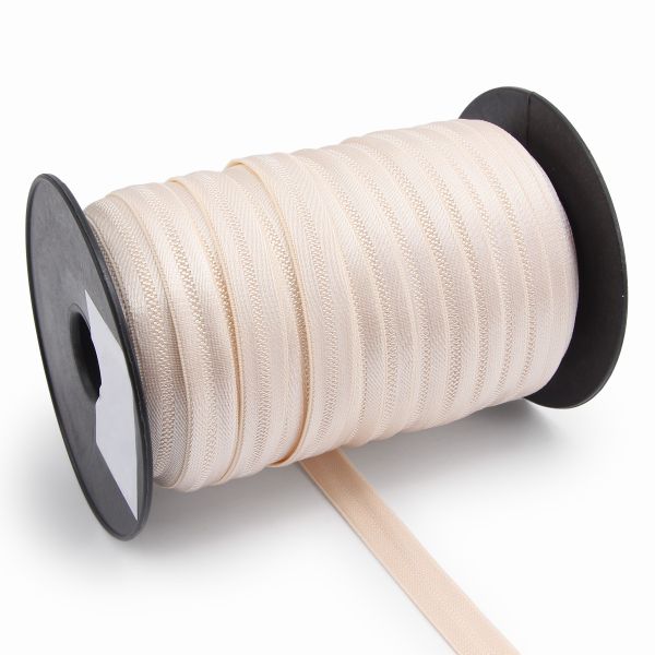 Резинка бельевая (бретелечная) 15.0 мм / 50 метров, бежевый, (ML207.015)