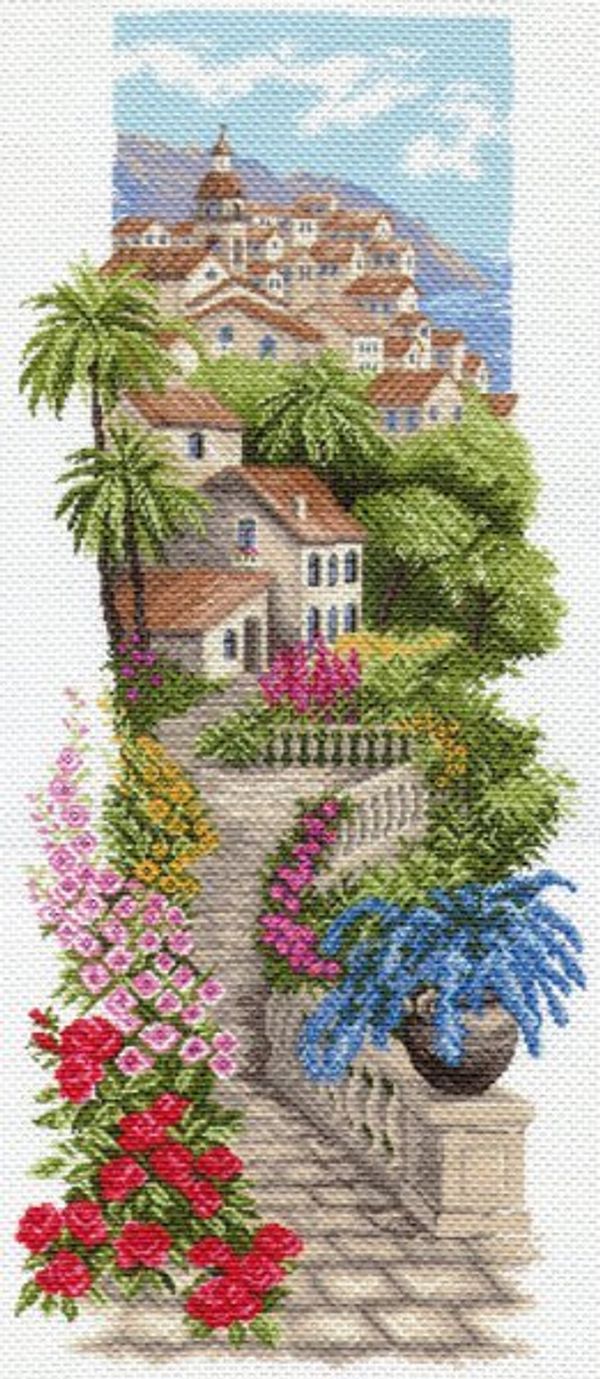 Рисунок для вышивания Матренин Посад (канва), 40х90 -1691 Утро