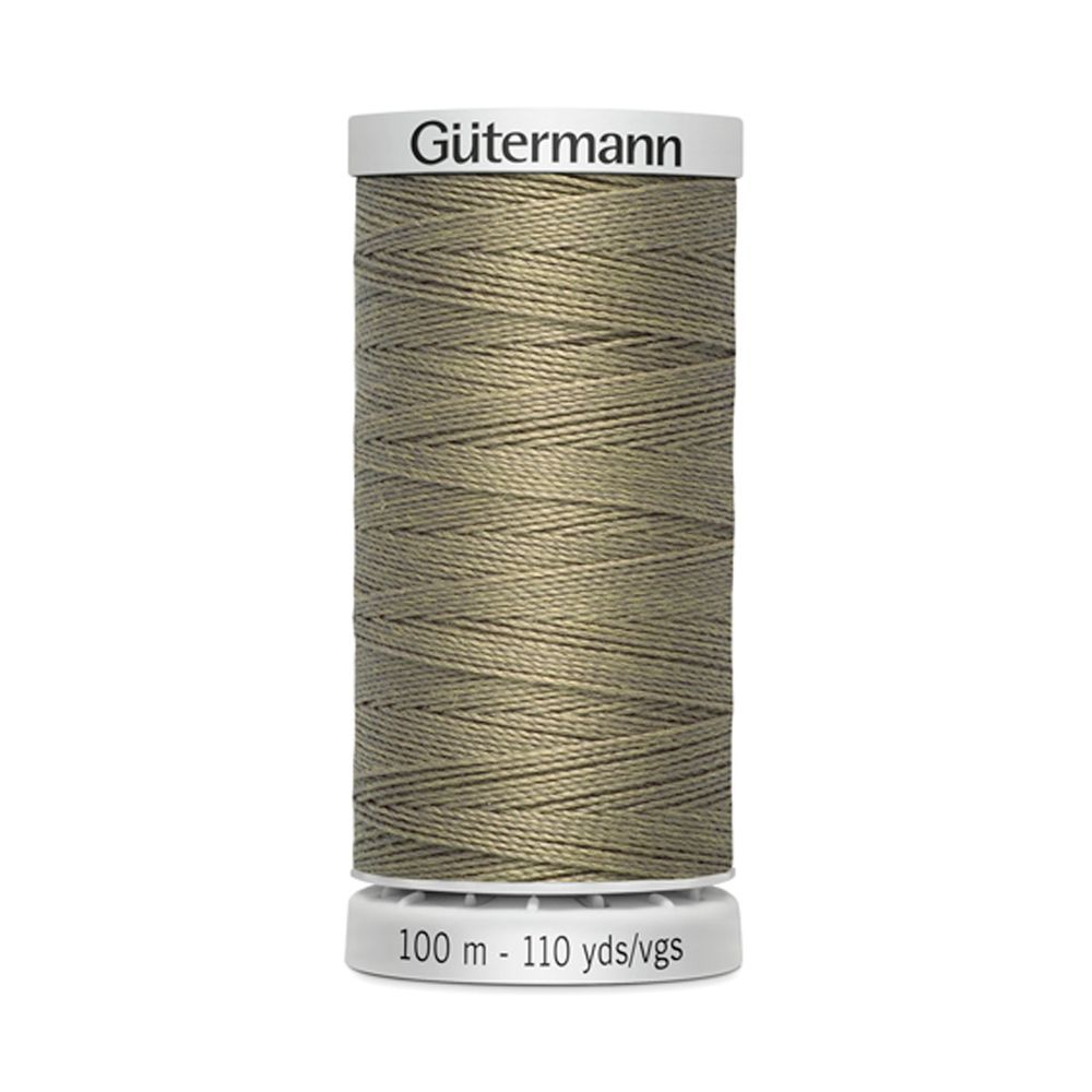 Нитки суперкрепкие Gutermann Extra Strong M782, 100м, 724 бледно серо-коричневый, 5 катушек