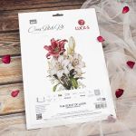 Набор для вышивания нитками Luca-S B7054, Аромат лилий, 24х34см