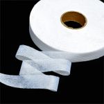 Лента клеевая нитепрошивная по долевой 20 мм / 100 метров, белый