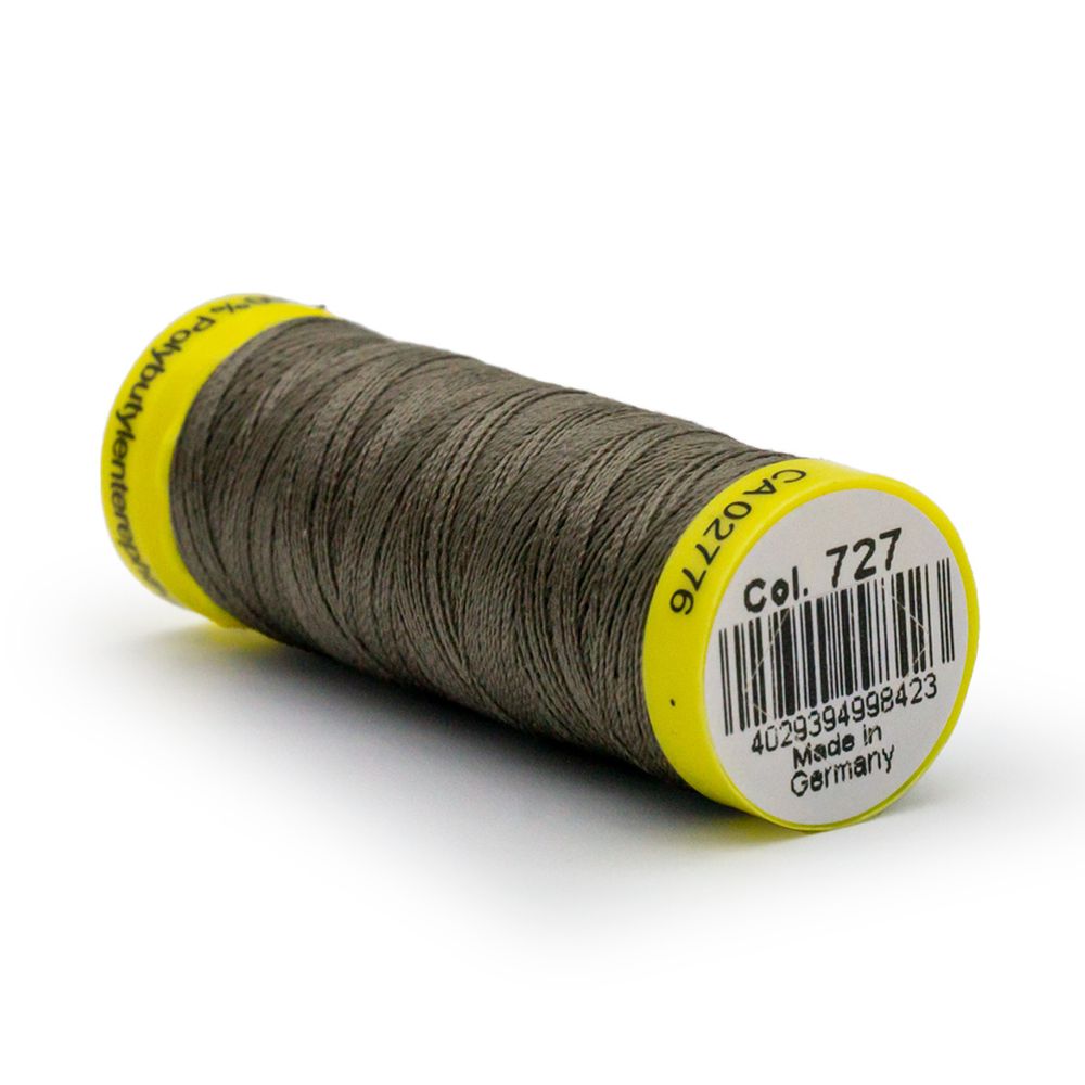 Нитки для трикотажа Gutermann Maraflex, 150м, 727 дымчато серо-зеленый, 5 катушек