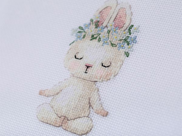 Набор для вышивания нитками Klart, Медитация, 13х9 см