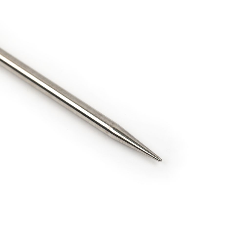 Спицы прямые ⌀4.5 мм, 35 см, Alpina SIL-02