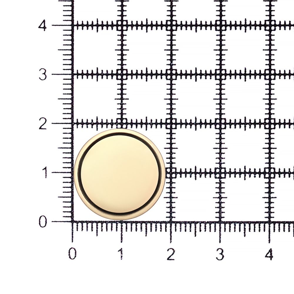 Пуговицы на ножке 28 (18мм), металл (DAG золото черненое), ME_678, 36 шт