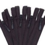 Молния спираль (витая) Arta Т5 (5 мм) 1 зам., разъем., 60 см, цв. 141 т.коричневый, уп.5 шт