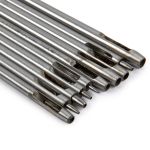 Пробойники для кожи круглые, набор 0.5/1/1.5/2/2.5/3/3.5/4/4.5/5 мм, Промысел, LT-032