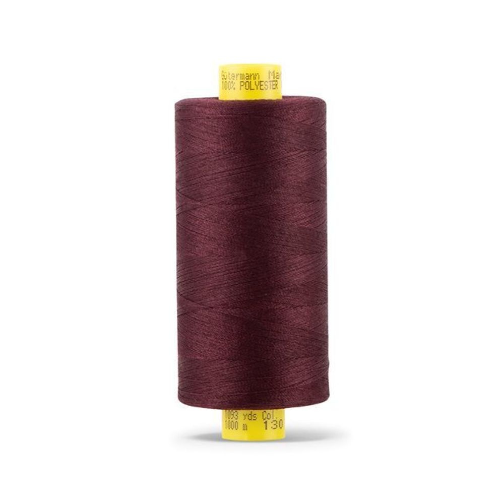 Нитка универсальная Gutermann Mara 120/2, 1000 м, 700207, 130 т.марсала, 1 катушка