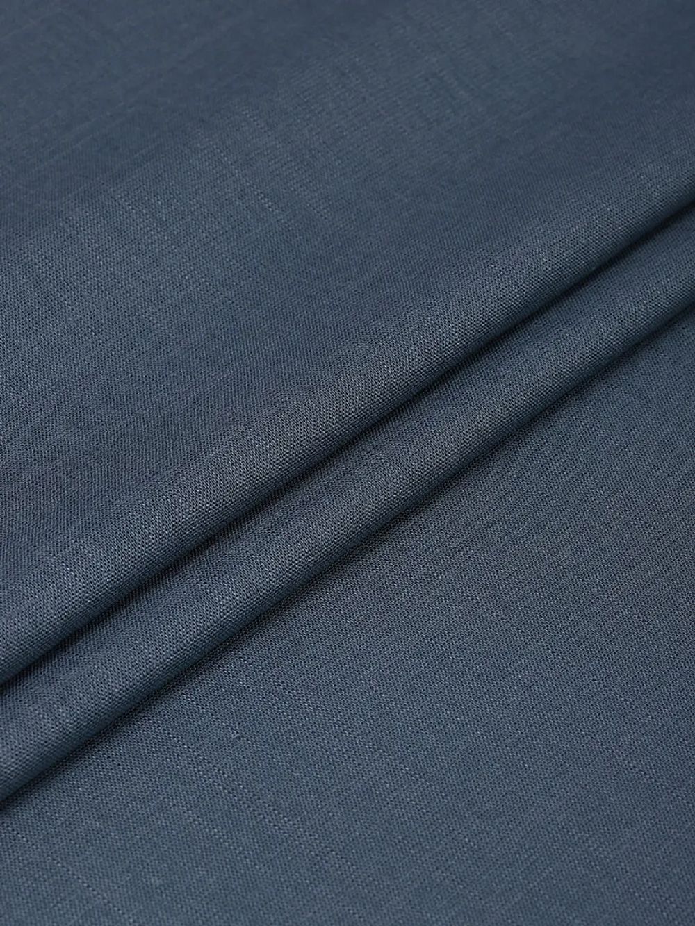 Льняная ткань 190 г/м², 140 см / 2 метра, TBY.Li.1002.24, 24 джинса