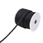 Шнур витой ⌀5.0 мм / 18,29м, 33 черный, 1AS-168