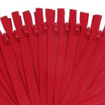 Молния трактор Arta Т6 (6 мм) 1 зам., разъем., 50 см, ОПТ. УП. 25 ШТ., 008 красный