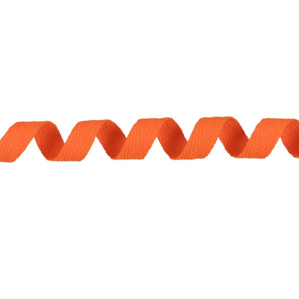 Тесьма (лента) киперная (100% х/б) 10 мм / 50 метров, оранжевый/orange, Gamma TCT-10