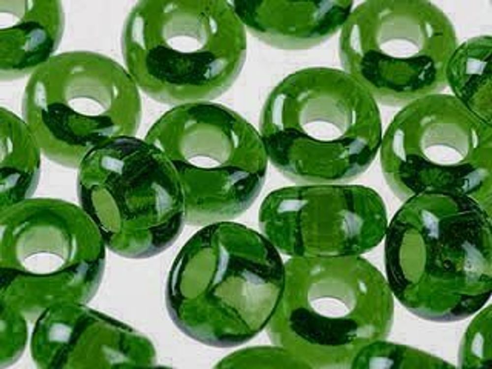 Бисер Preciosa прозрачный с жемчужным покрытием 10/0 (2.3 мм), 1х50г, цв. 56060