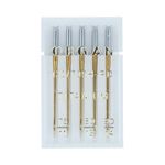 Иглы для швейных машин титаниум 130/705 H-PD, №75, №80, №90, 5 игл, в пенале 5116000 ассорти, ORGAN