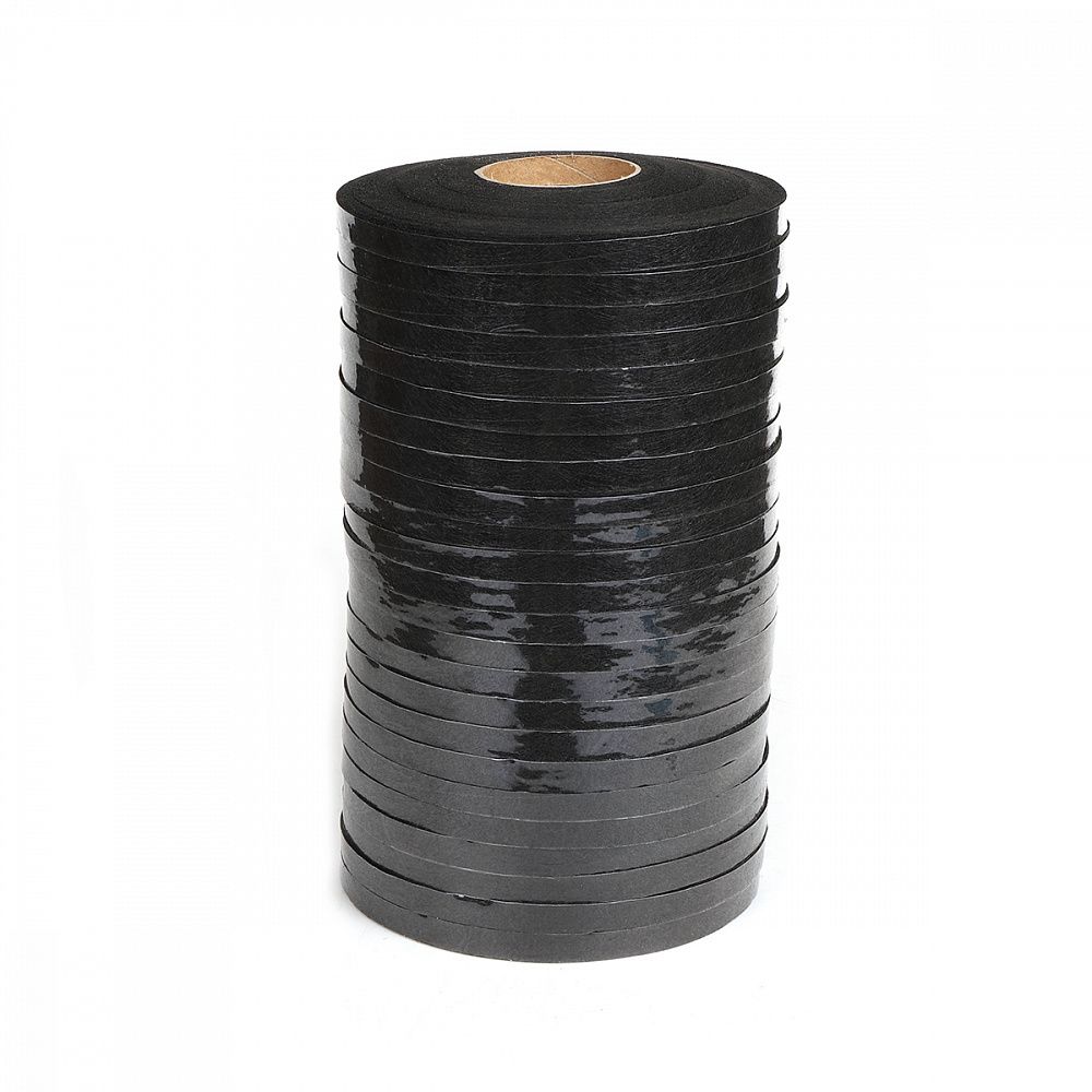 Паутинка клеевая 10 мм / 25 рол. по 100 м, черный 23 г/м², Ideal