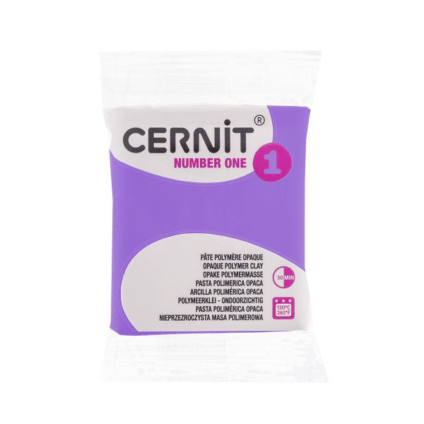 Полимерная глина запекаемая Cernit № 1, 56 г, 941 розовато-лиловый