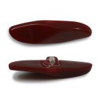 Пуговицы на ножке (3.01-203-45) (т.бордовый), Б25, 20 шт