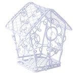 Миниатюра кукольная: Скворечник металл 6х8 см, Blumentag MET-410