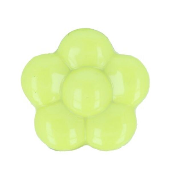 Пуговицы детские 12 мм, 36 шт, №D148 ярко-салатовый, Gamma AY 9910