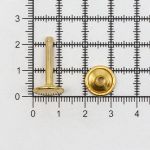 Хольнитены сумочные ⌀12 мм, h=20 мм, золото, двухсторонний, BIG, 50 шт