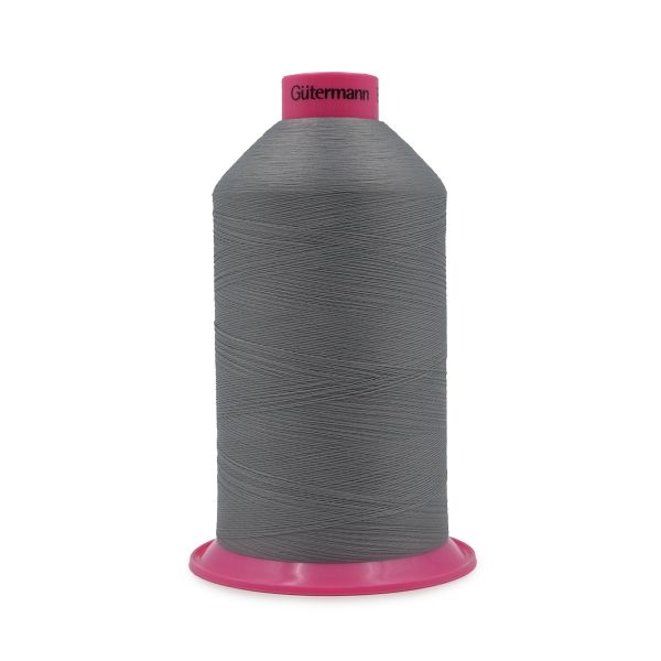 Нитка текстурированная Gutermann E 151, 10000 м, 715328, 040 пепельно-серый, 1 катушка