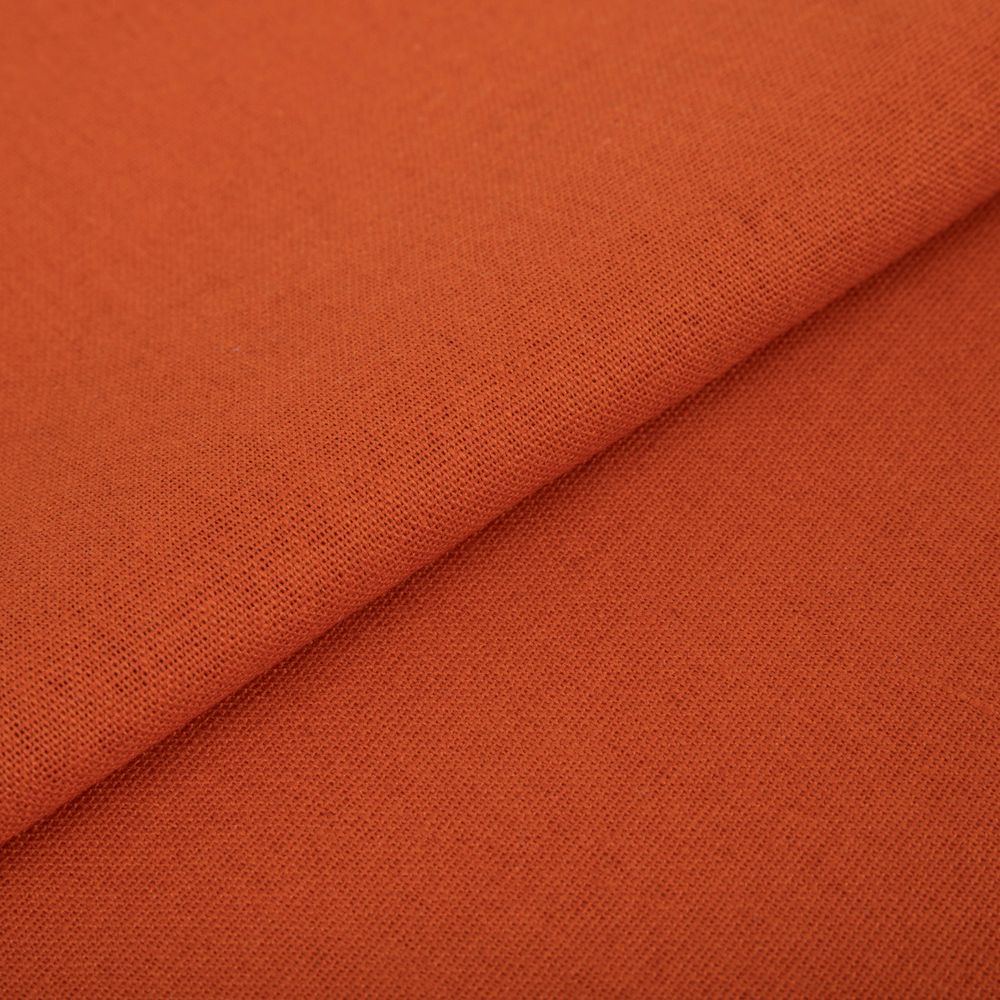 Льняная ткань 175±5 г/м², 150х140 см, №121 рыжий, Gamma 3070N