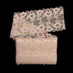 Кружево бельевое эластичное 150 мм / 13.72 м, цв. C180 телесный