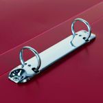 Папка на 2 О-кольцах A4 700 мкм 25 мм, 4 шт, d-20 мм, рубиновый new EC211300126, Expert Complete