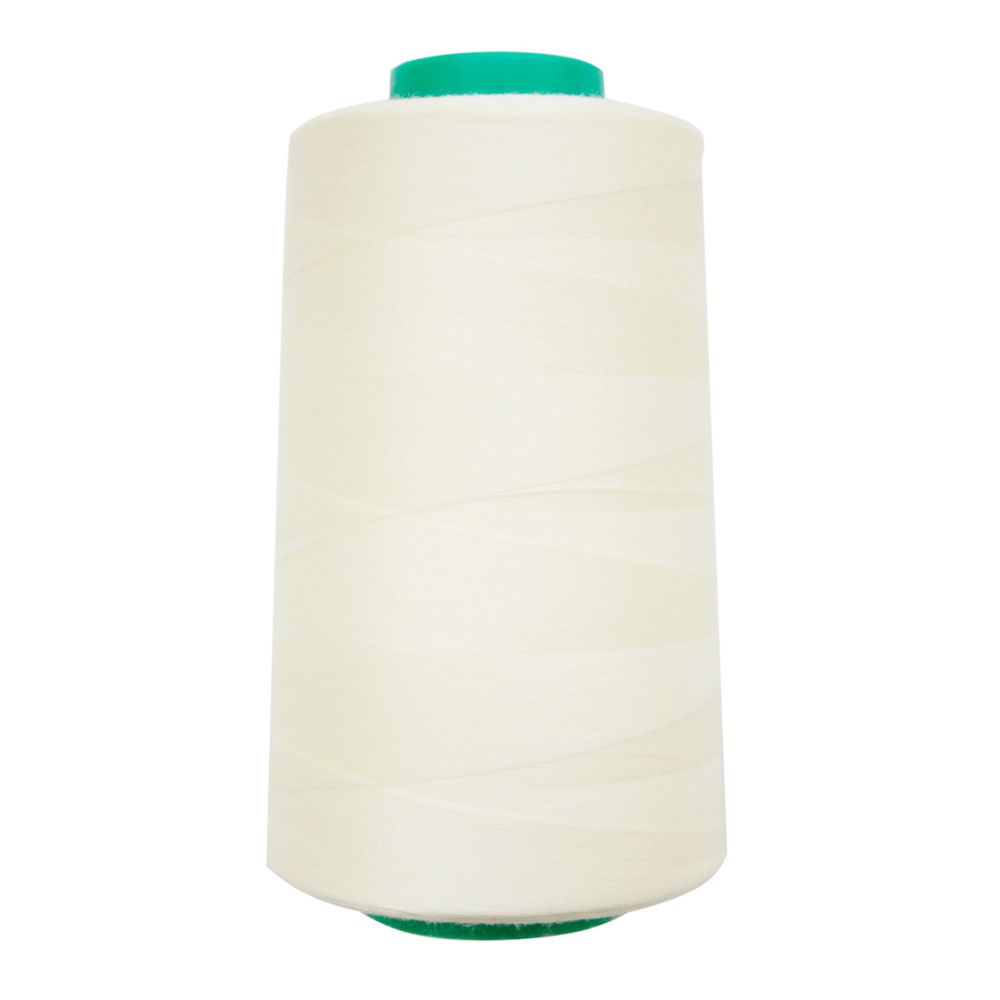 Нитки универсальные Bestex 50/2, 4570 м (5000 ярд) / 1 кат., 002 бело-желтый