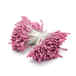 Тычинки для искусственных цветов 6см (пурпурный)