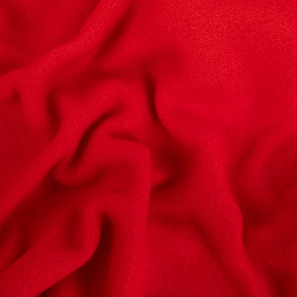 Флис 2-сторонний 280 г/м², 150х160±5 см, красный/red, Gamma FG-005N