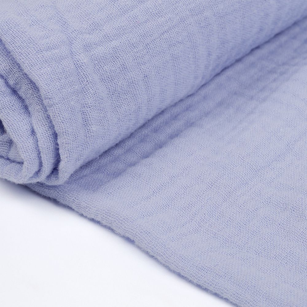 Муслин 125 г/м², 130 см / 2 метра, TBY.Mus.24723.29.2, цв.29 св.голубой