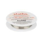 Проволока для бисера ⌀0.25 мм, 10х10 м, №02 серебро, Zlatka DG-S025