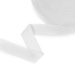 Тесьма (лента) киперная (100 х/б) 30 мм / 50 метров, белый/white, Gamma TCT-30