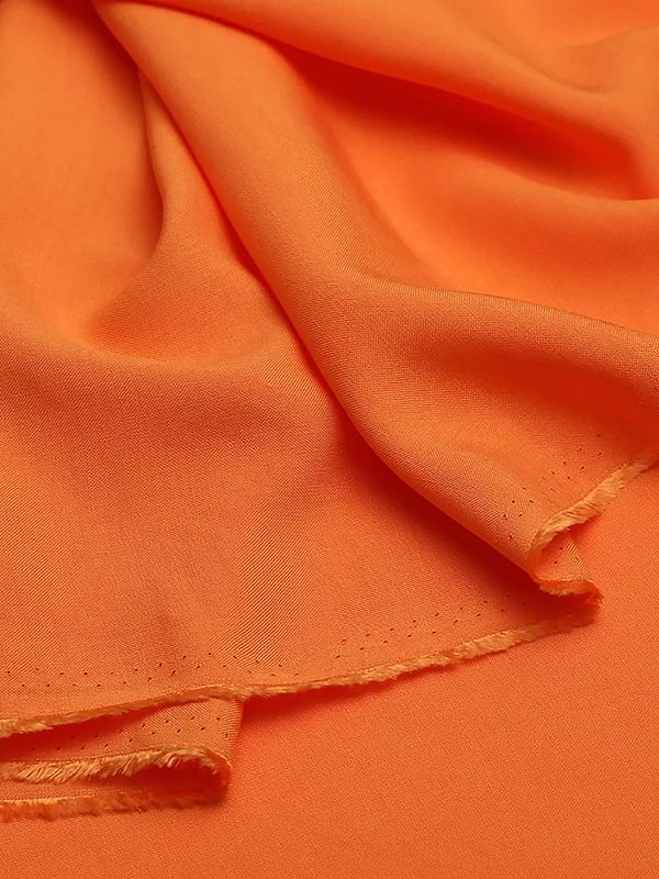 Штапель 110 г/м², 145 см / 25 метров, TBY-Vi-30-03, цв.03 оранжевый