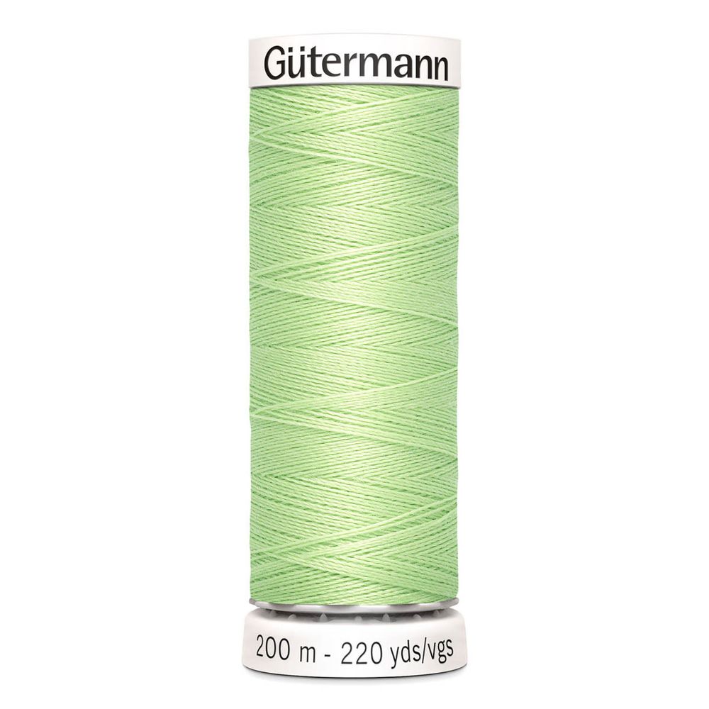 Нитки универсальные Gutermann Sew-all 100 (200 метров), 5 кат. | 152 бл.салатовый